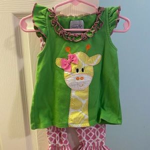 Mud Pie girls outfit